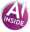 AI Button lila