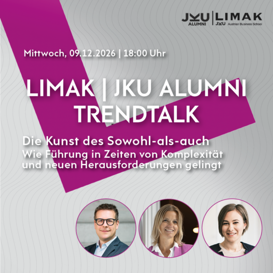 Infobanner Trendtalk Linz
